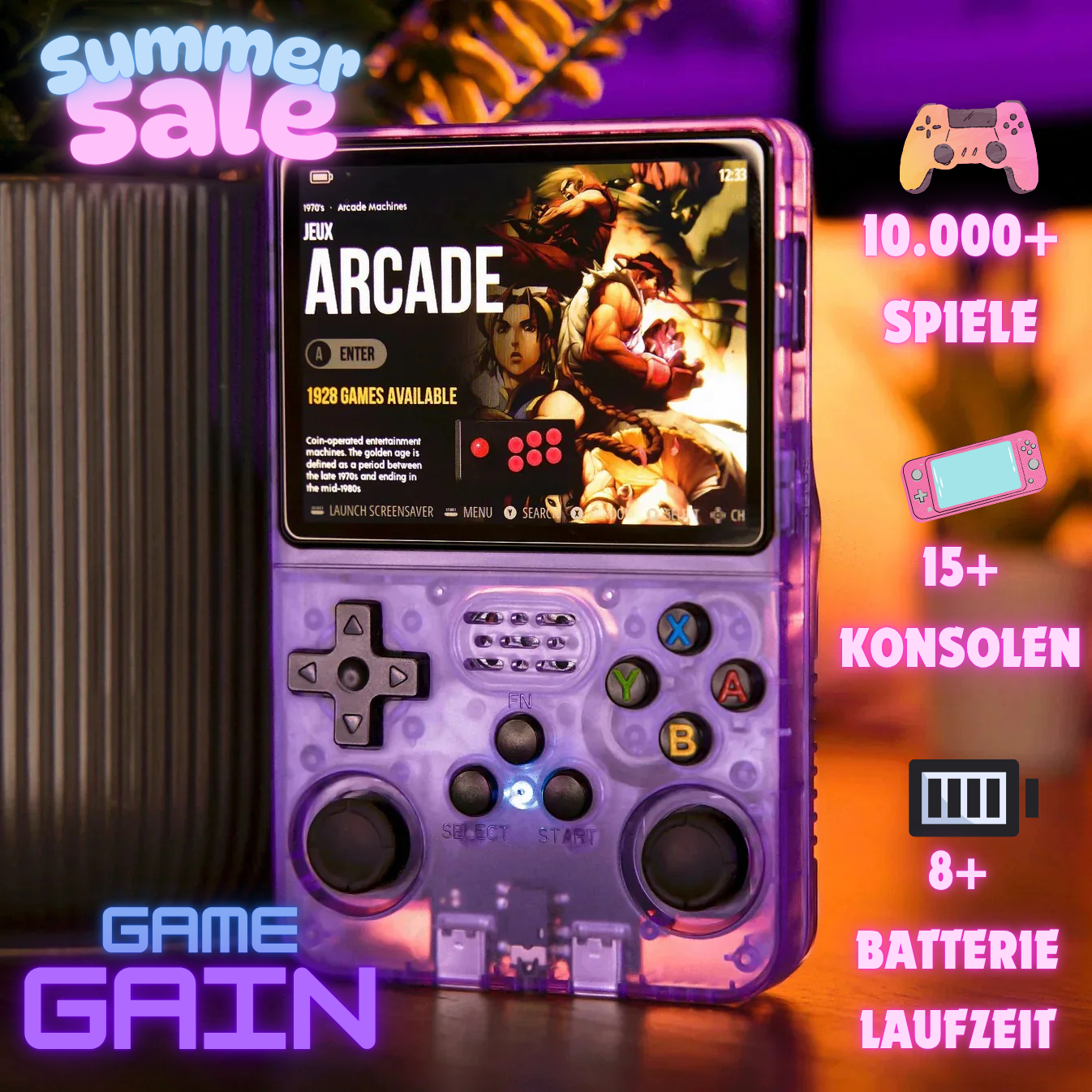 R-Boy 36S Retro-Handheld-Konsole – Sommer SALE