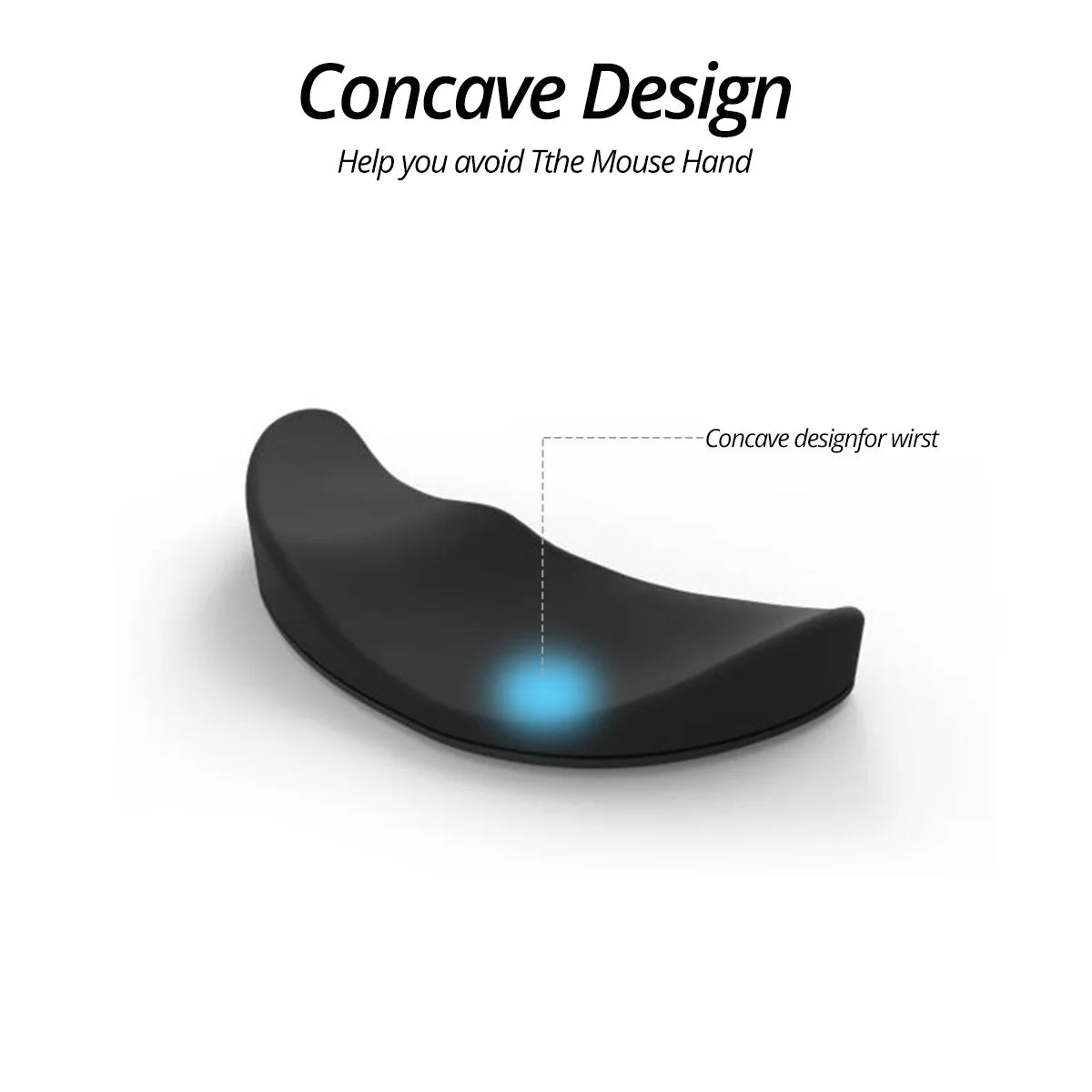 Game‑Ready Wrist Rest – Ergonomische Handgelenkauflage fürs Gaming