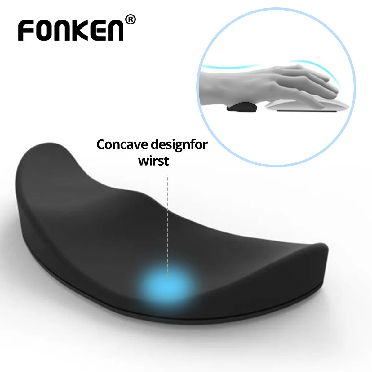 Game‑Ready Wrist Rest – Ergonomische Handgelenkauflage fürs Gaming