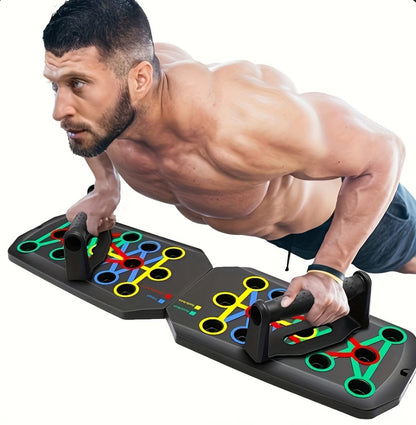 ColorFit Push-Up Board – 12-in-1 Trainingssystem für Zuhause